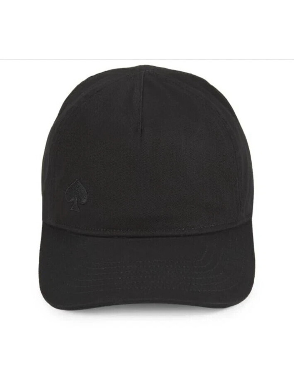Kate Spade New York Women's Spade Baseball Cap Adjustable Cotton O/S Black NEW! - Picture 3 of 7